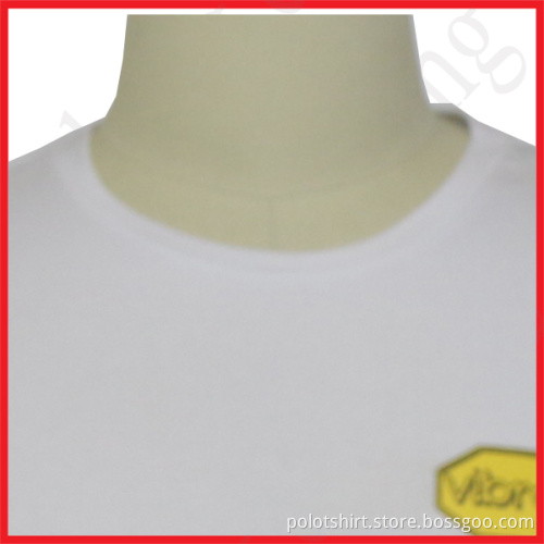 High Quality Screen Printing Cotton White T Shirt